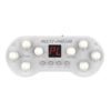 Donner Multi Effects Pedal Multi-Pad100, 5 Effects 7 Amp Modes 40 Drum Rhythms with Tuner Function, Reverb Delay Chorus Flanger Tremolo, Drum Machine for Electric Guitar and Bass